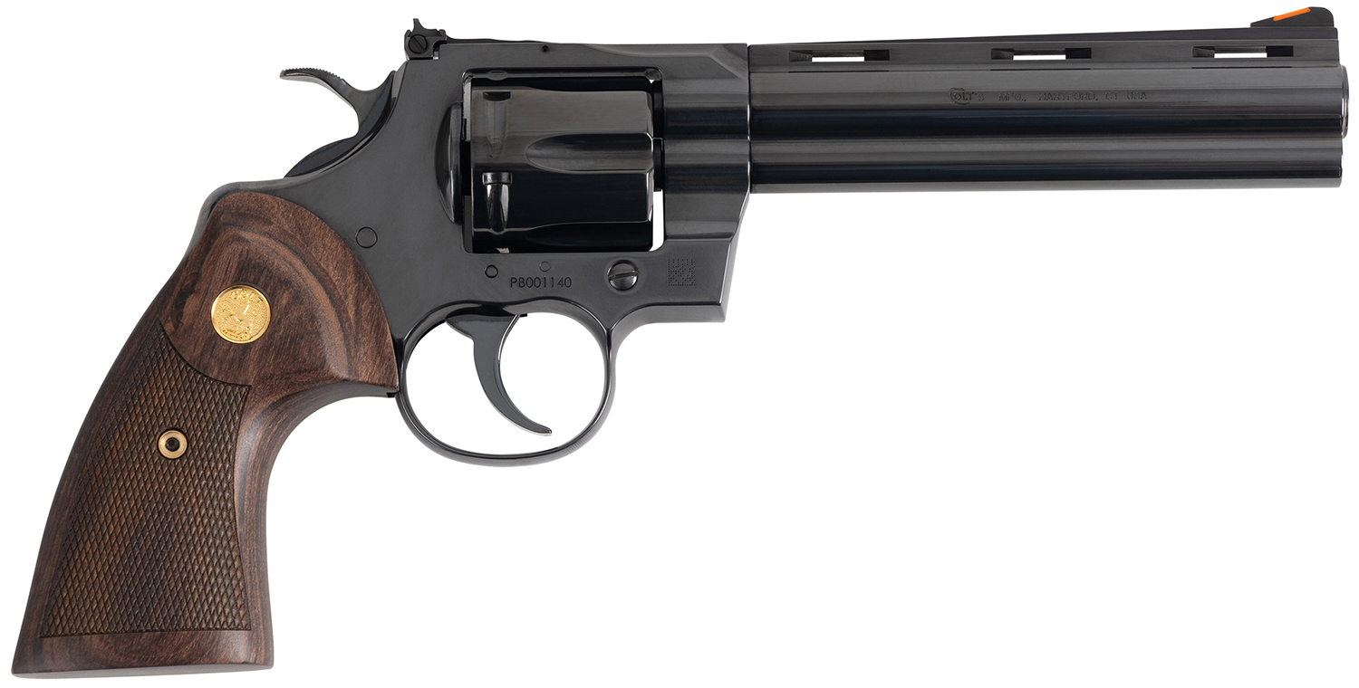 PYTHON 357MAG BL 6" 6RD AS