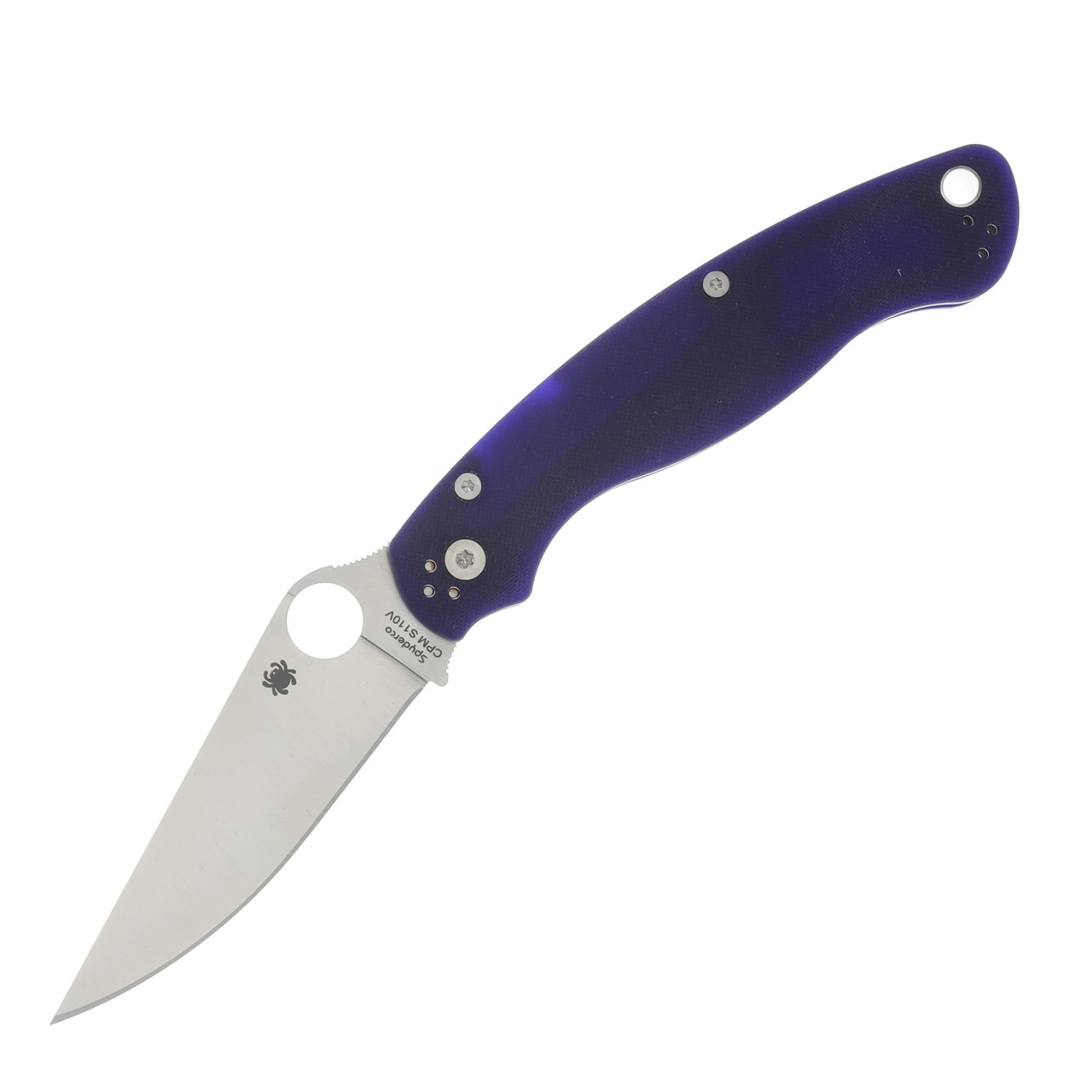 SPY C36GPDBL2 MILTRY 2 DRK BLUE G10 CPM S110V