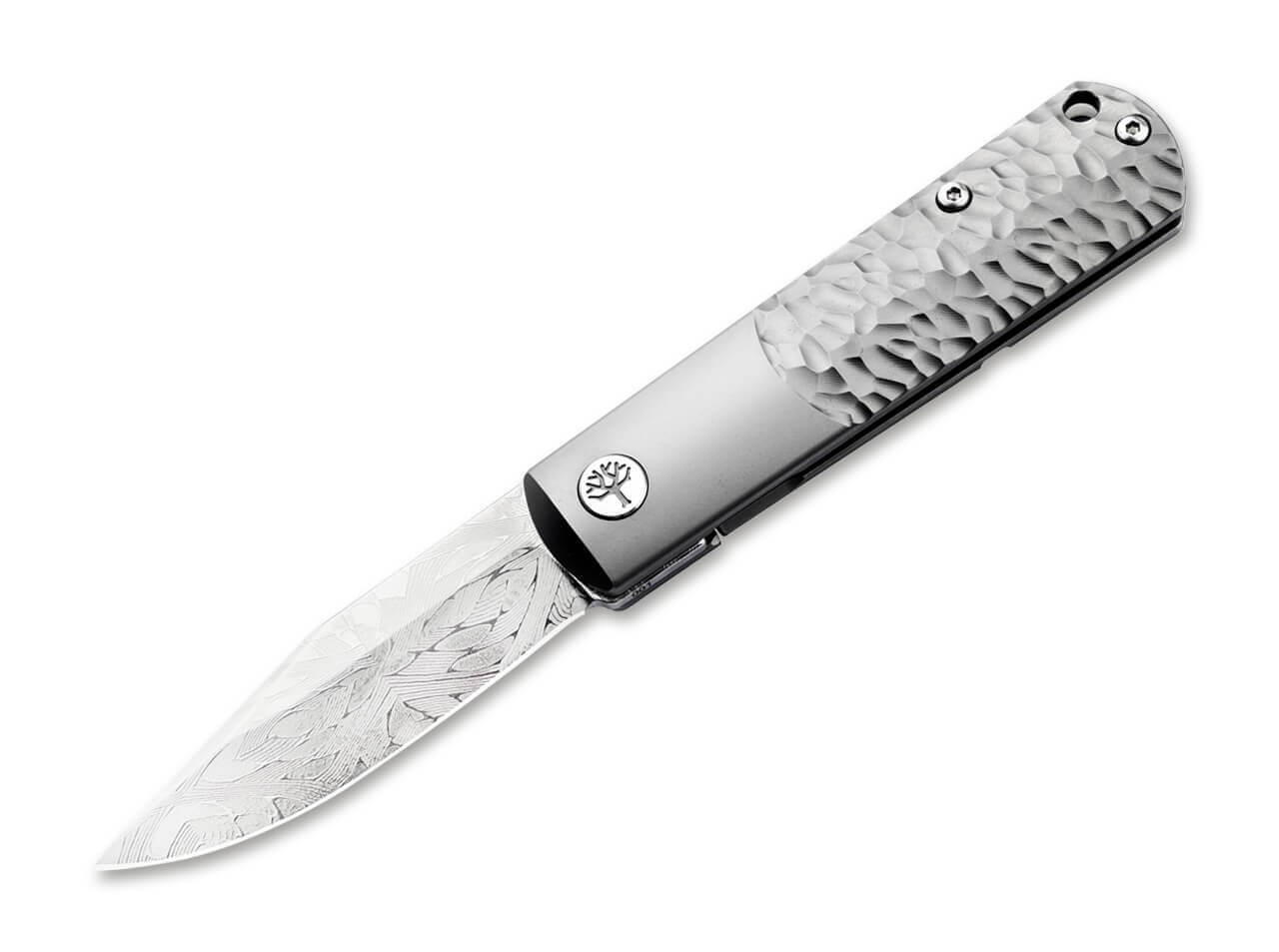 Boker BRLW Meteorite Damascus Platinum Edition