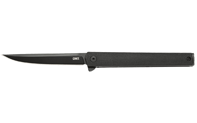 CRKT 7097K CEO FLPPR BLKT 3.35 PLAIN BLK