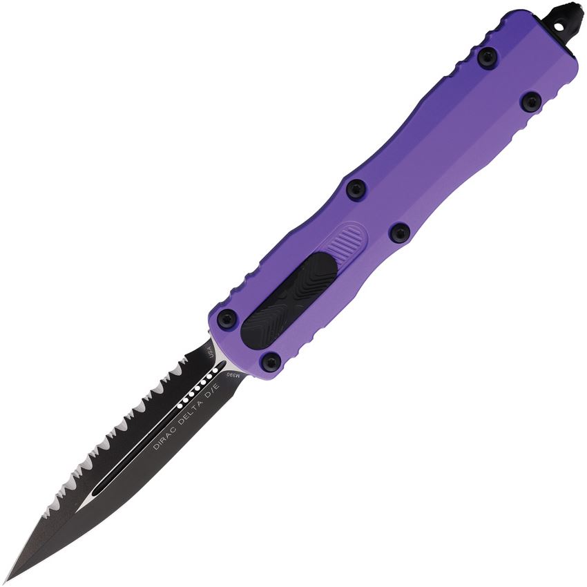 DIRAC DELTA D/E BLACK FULL SERRATE PURPLE