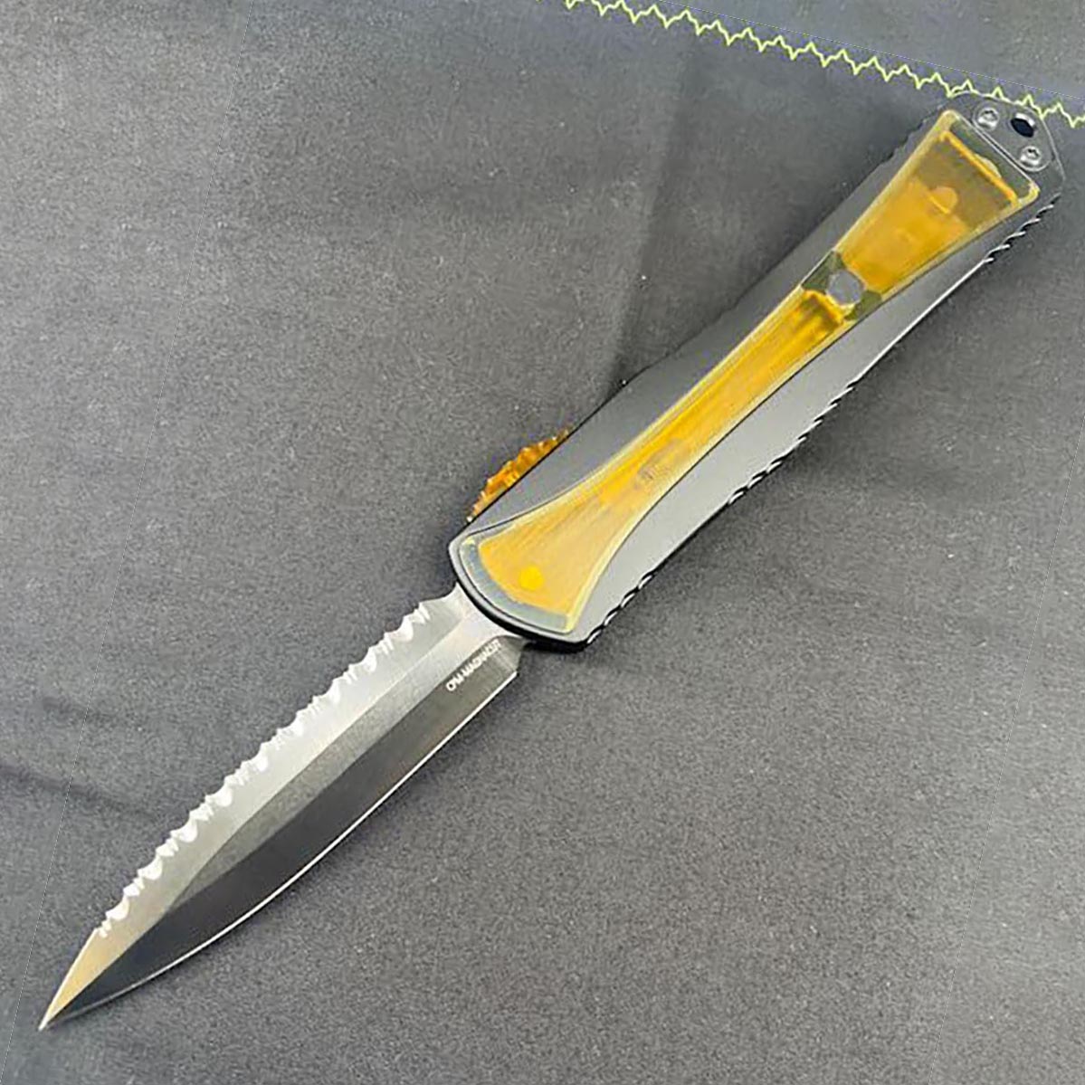 MANTICORE X DOUBLE EDGE DLC FULL SERRATED, ULTEM INLAY