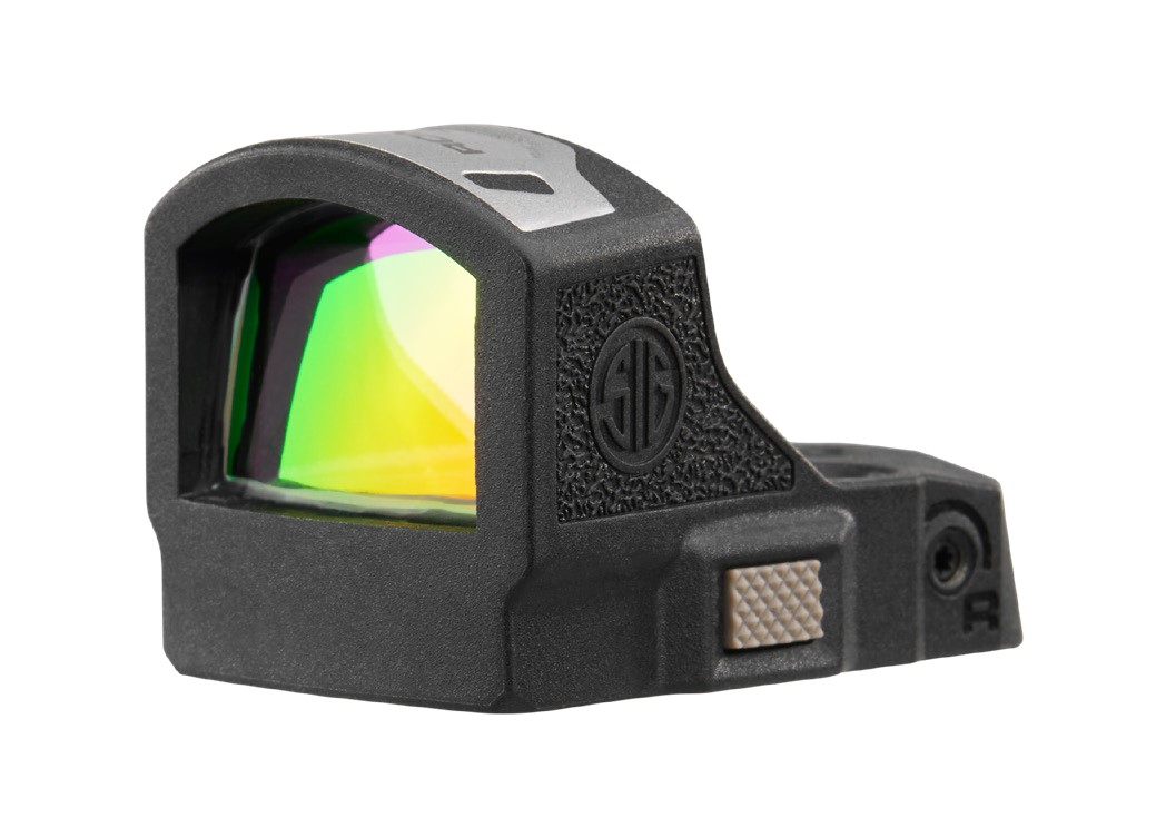 ROMEO-RS, COMPACT FOOTPRINT, 6 MOA GREEN DOT, BLACK